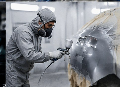 Vehicle bodywork preparation