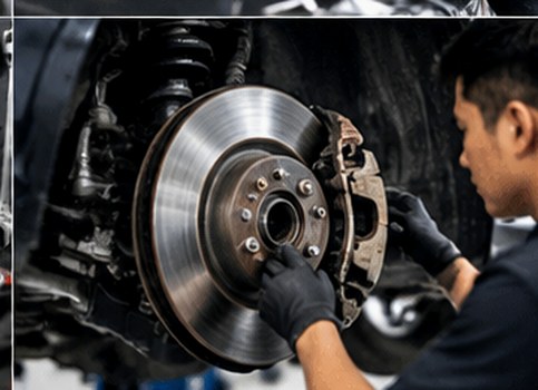 Brake inspection and repair