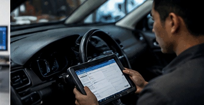 In-car vehicle diagnostics